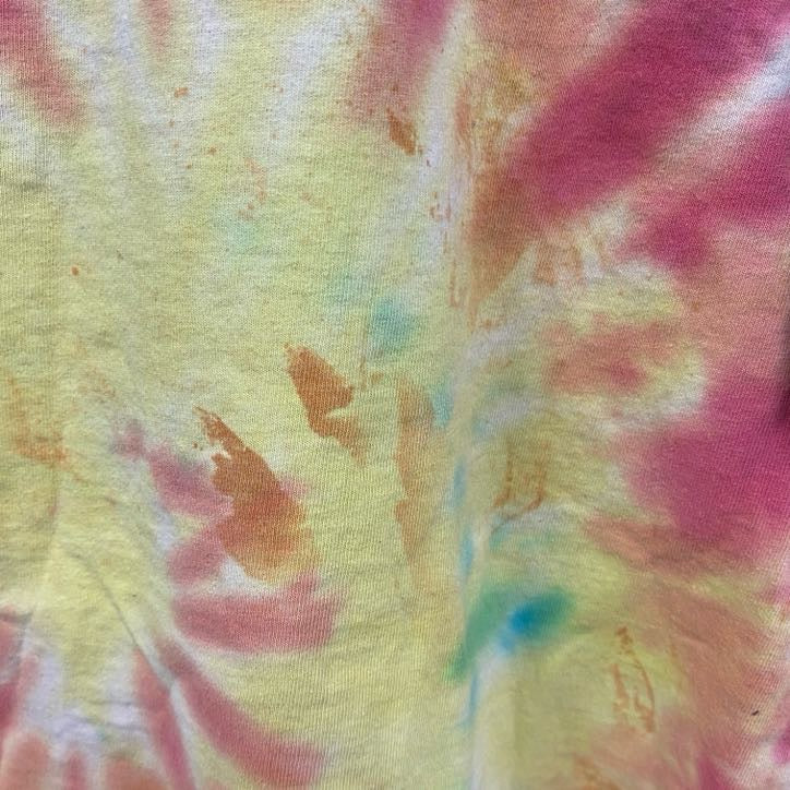 FRUIT OF THE LOOM　半袖プリントTシャツ　Grateful Dead　グレイトフル・デッド　パロディT　猫　タイダイ　Mサイズ
