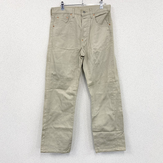 Levi’s　リーバイス　702-11　ピケパンツ　ボタンフライ　シンチバック　ベージュ　W32サイ