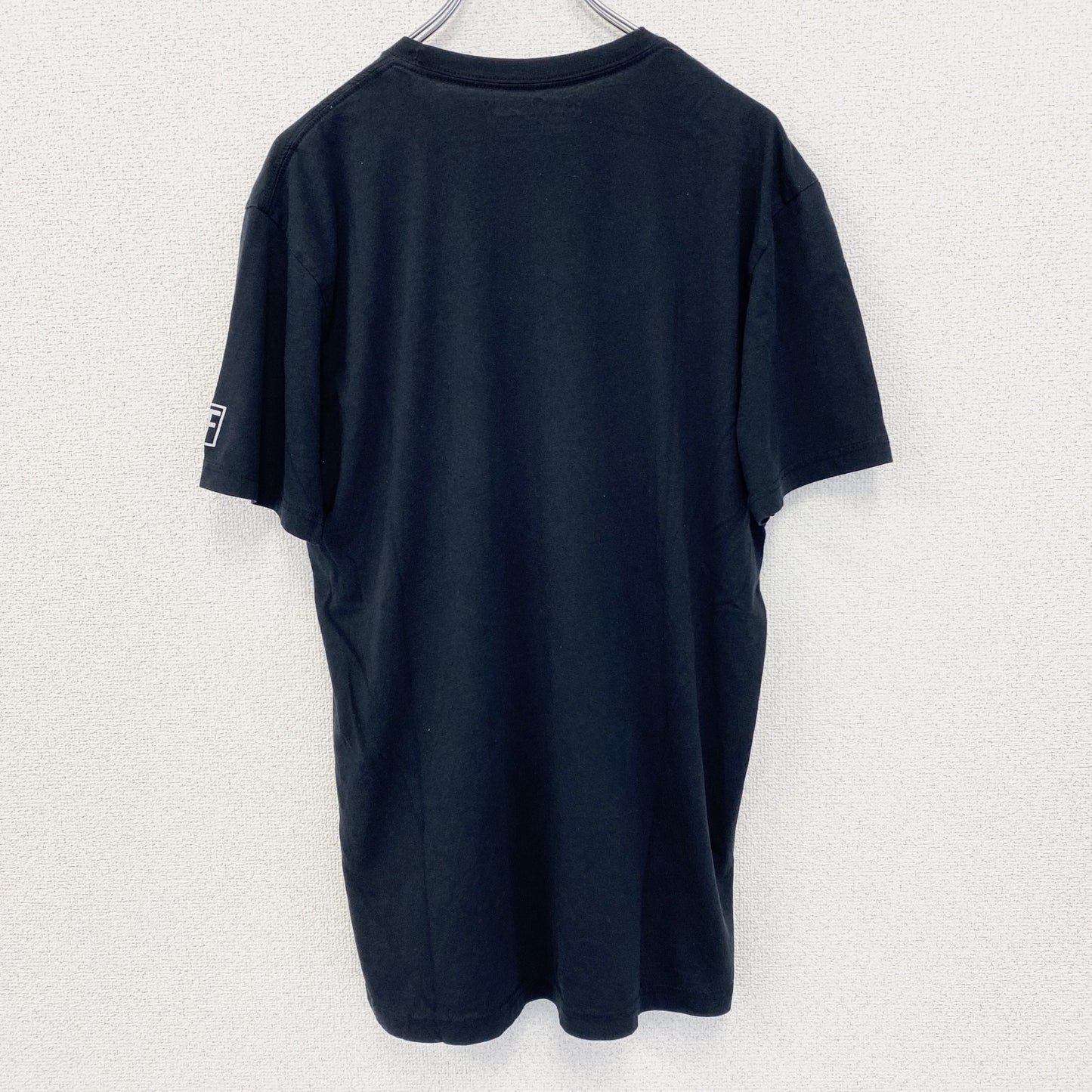 古着 used　Kush Friendly　半袖デザインTシャツ　DOPE SOCIETY　クルーネック　黒　ブラック　Lサイズ