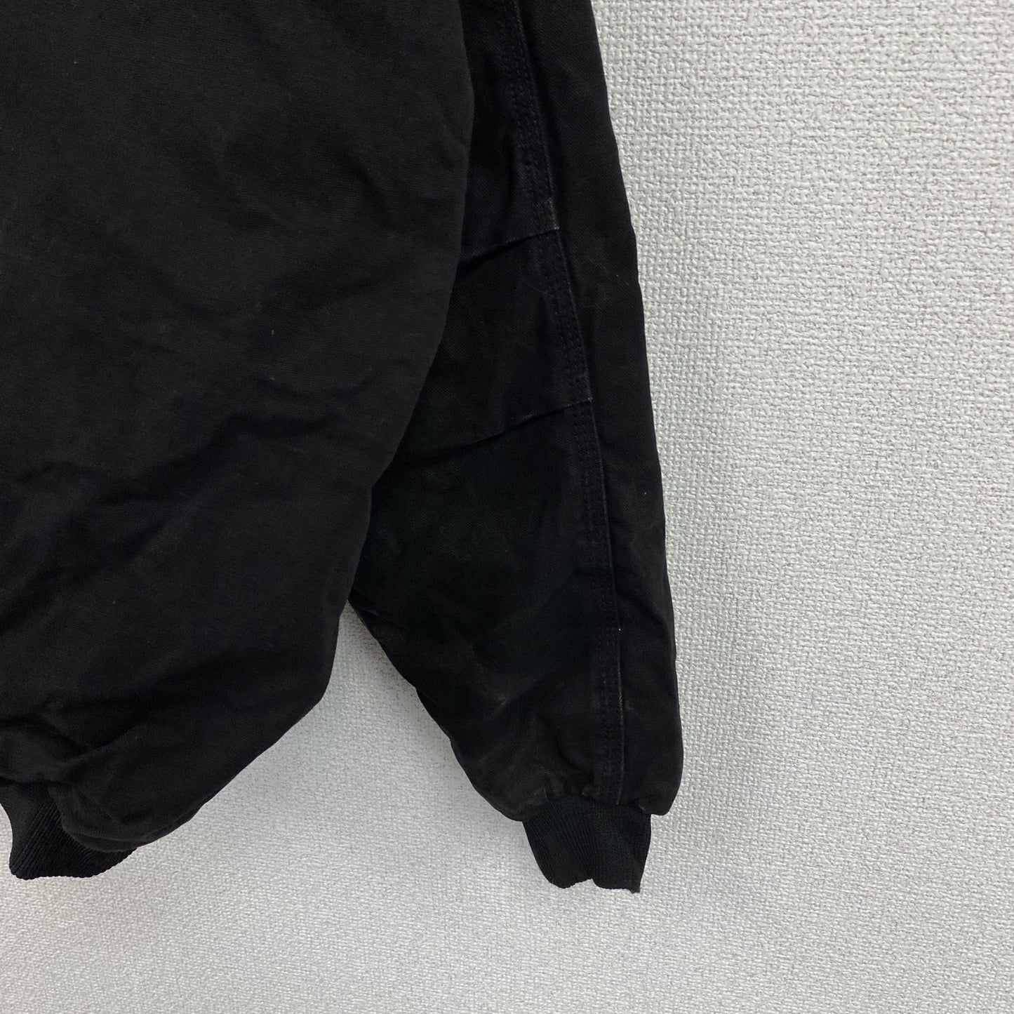 Berne　バーン　フルジップダックパーカー　アクティブジャケットタイプ　フェード　黒　ブラック　2XLサイズ
