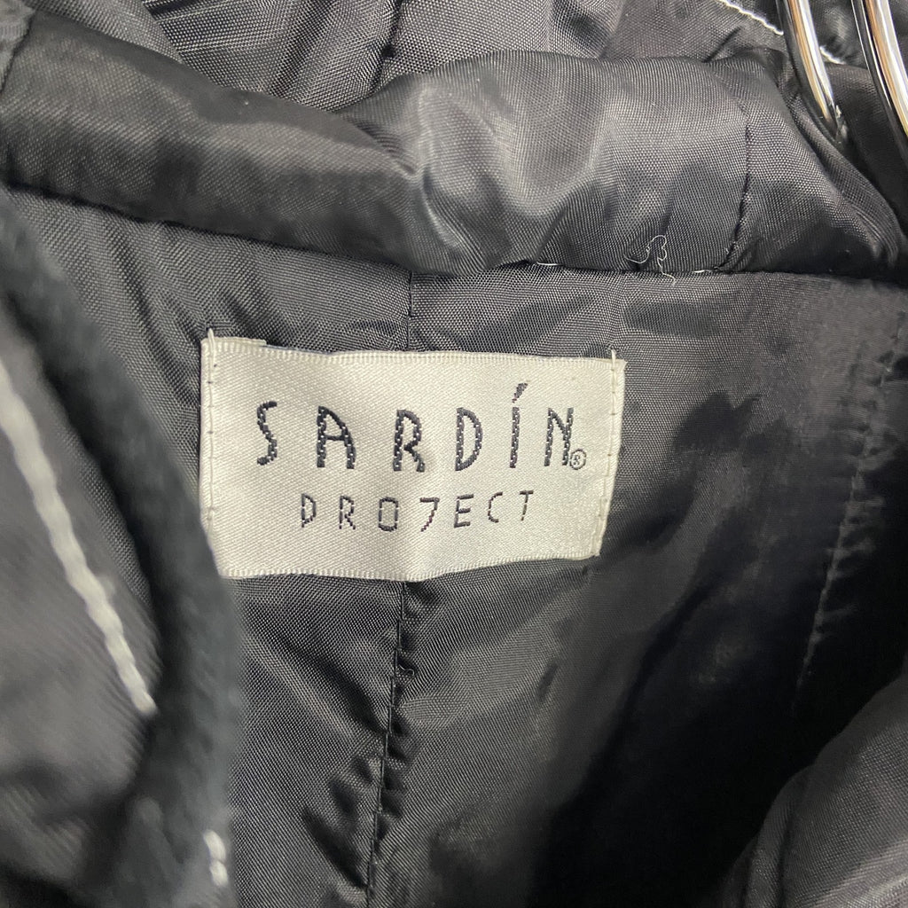 SARDIN PROJECT　アノラックパーカー　黒　ブラック　Mサイズ