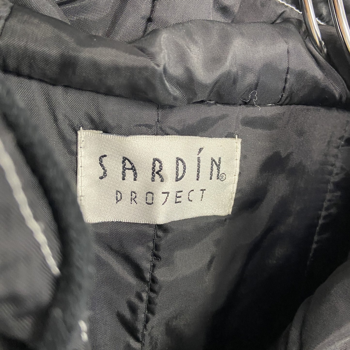 SARDIN PROJECT　アノラックパーカー　黒　ブラック　Mサイズ