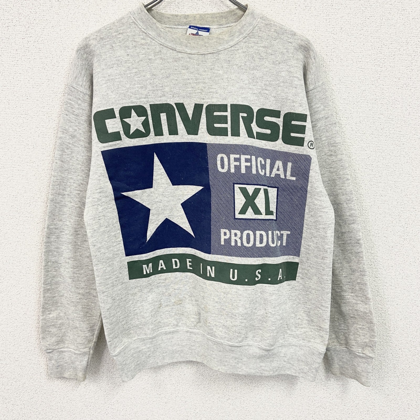 CONVERSE　コンバース　スウェット/トレーナー　霜降りグレー