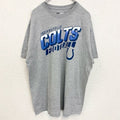古着 used　NFL　TEAM APPAREL　半袖プリントTシャツ　インディアナポリスコルツ　フットボール　グレー　XLサイズ