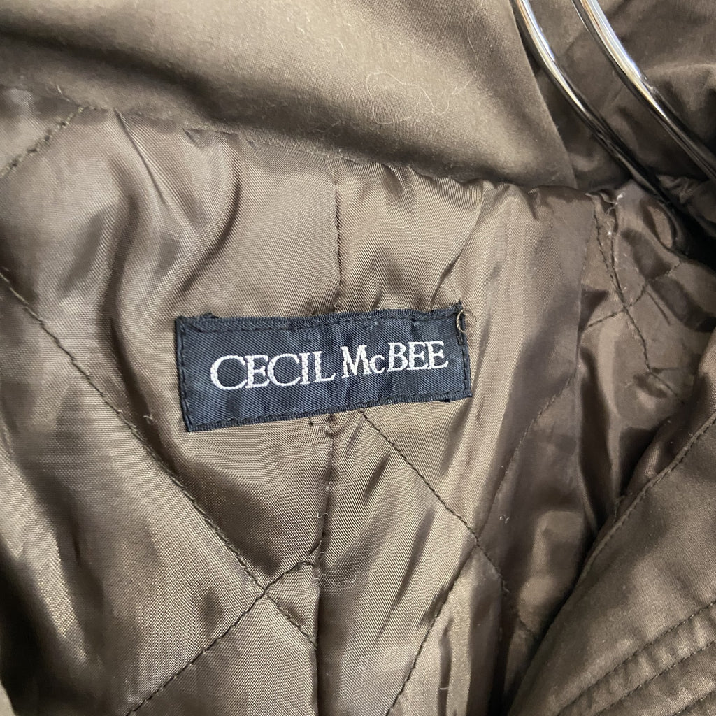 CECIL McBEE　セシルマクビー　フルジップジャケット　茶色　ブラウン