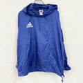 adidas　アディダス　ナイロンパーカー/フーディー　青　ブルー　Lサイズ