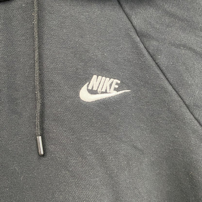 NIKE　ナイキ　スウェットパーカー/フーディー　ラグランスリーブ　スウッシュ　黒　ブラック　Mサイズ