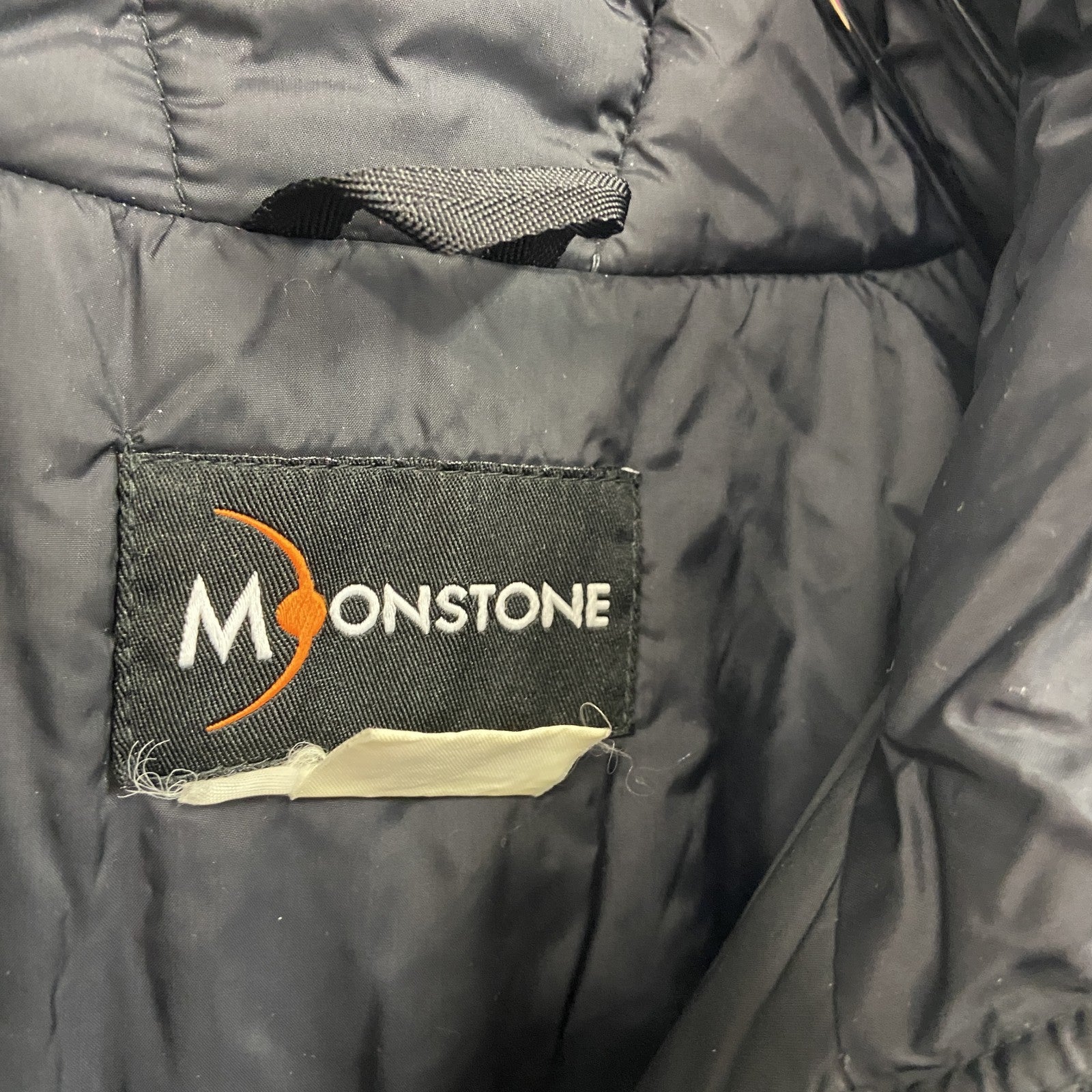 ～00s　MOONSTONE　ムーンストーン　中綿ジャケット/パフジャケット　ヴィンテージ　灰色　グレー
