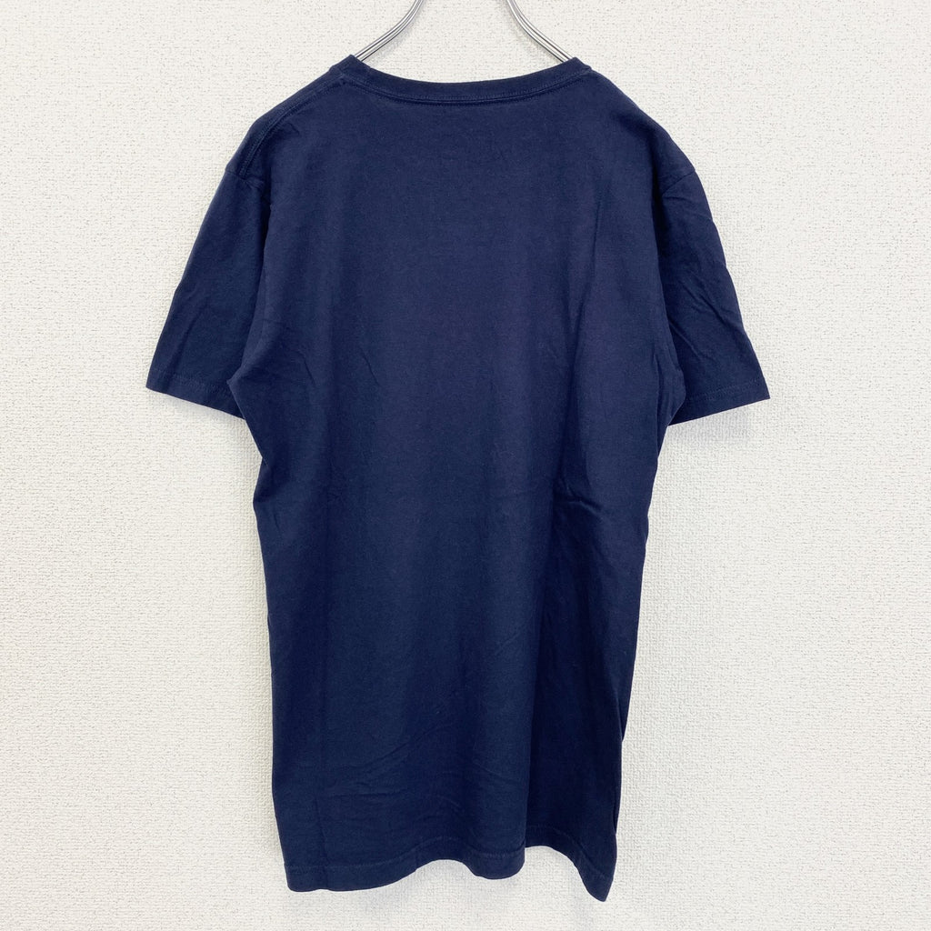 古着 used　NFL　TEAM APPAREL　半袖プリントTシャツ　シアトルシーホークス　フットボール　ネイビー　Mサイズ