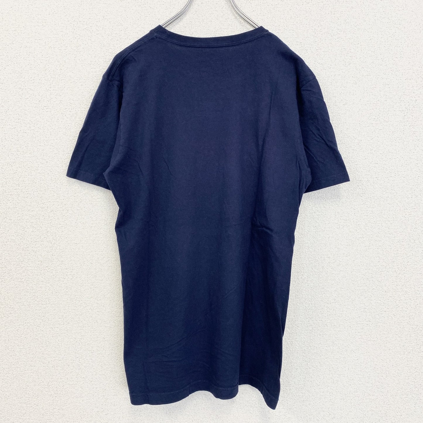 古着 used　NFL　TEAM APPAREL　半袖プリントTシャツ　シアトルシーホークス　フットボール　ネイビー　Mサイズ