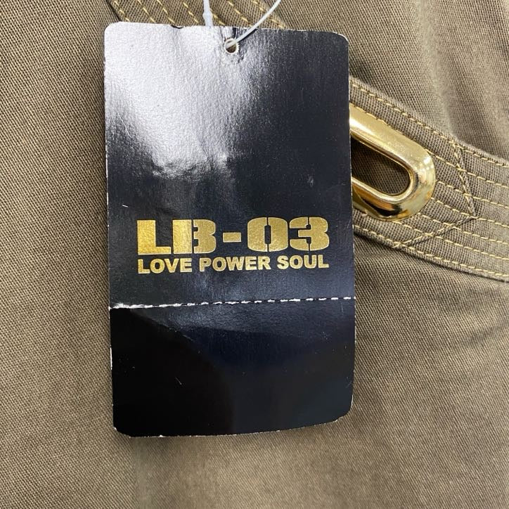 LB-03　フレアパンツ　タグ付き　ローライズ　archive　グランジ　カーキ　29サイズ　