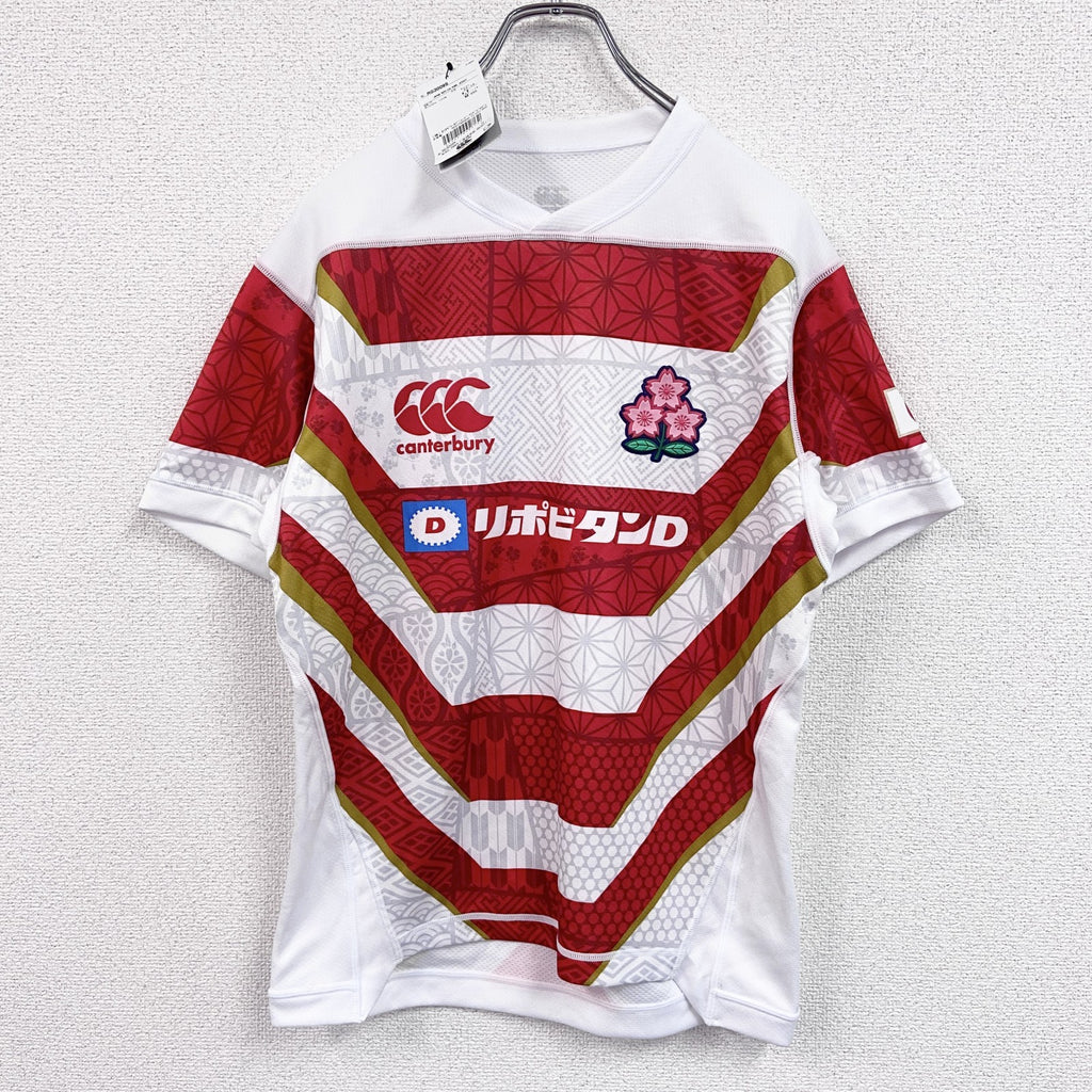 canterbury　カンタベリー　ワールドカップ日本代表　ユニフォーム　タグ付き　未使用　バイカラー　Mサイズ