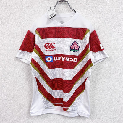 canterbury　カンタベリー　ワールドカップ日本代表　ユニフォーム　タグ付き　未使用　バイカラー　Mサイズ
