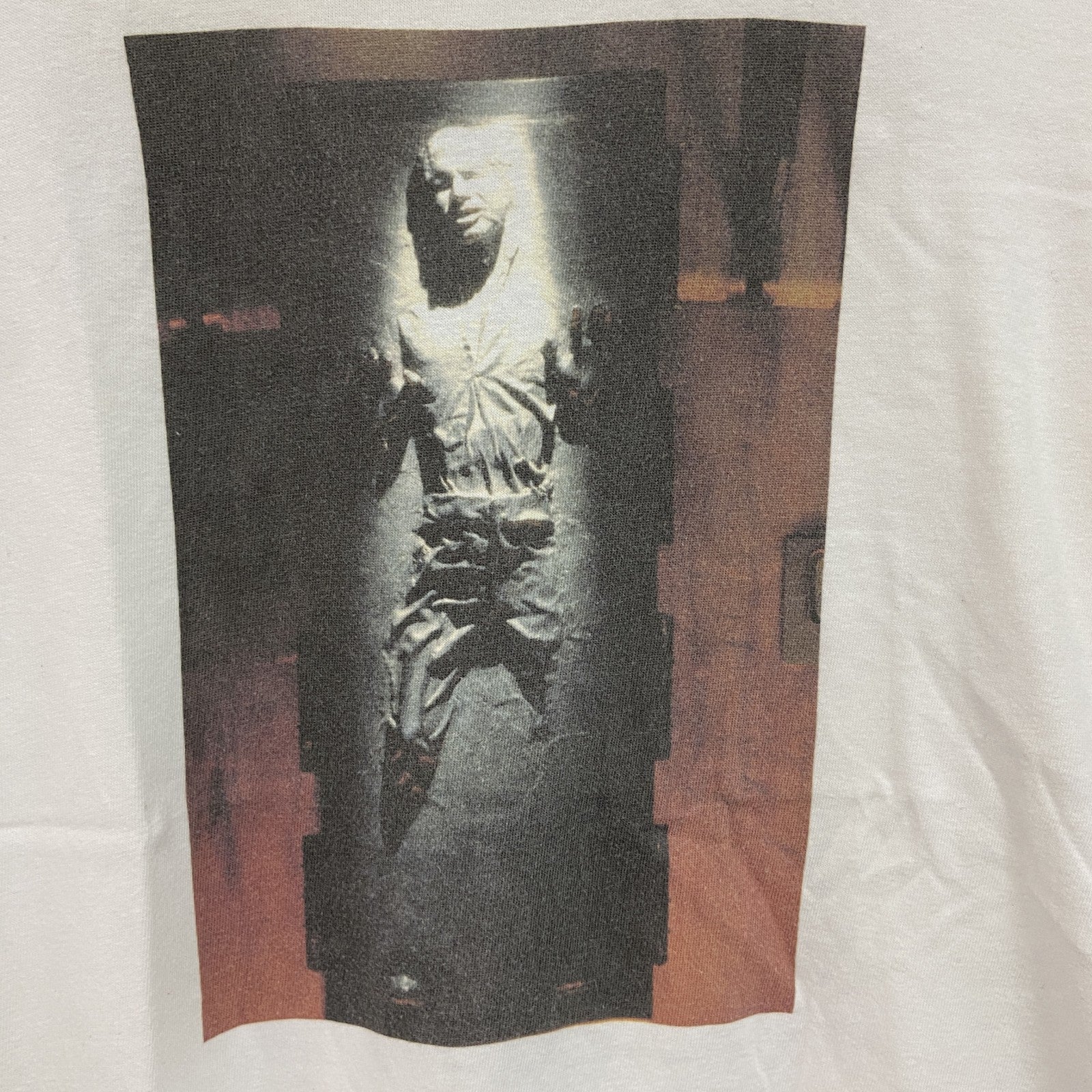 STAR WARS　スターウォーズ　半袖プリントTシャツ　白　ホワイト　Lサイズ