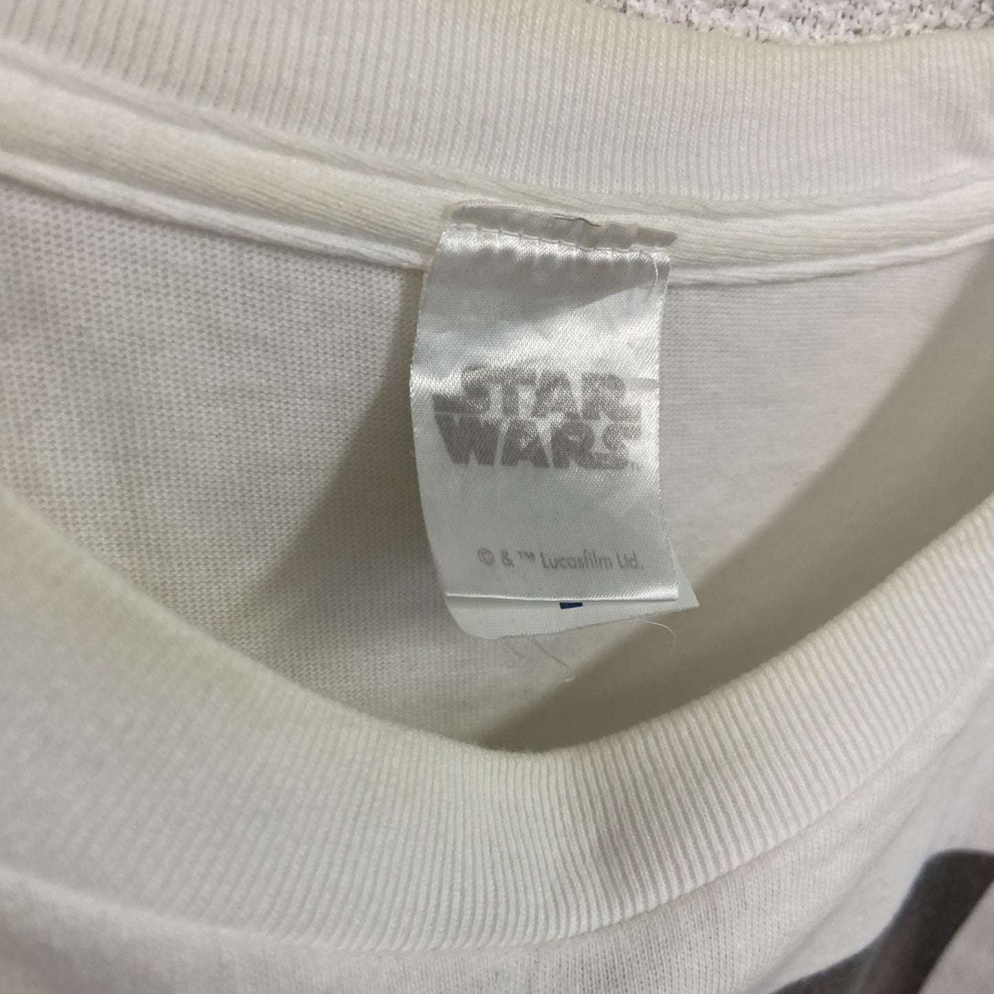 STAR WARS　スターウォーズ　半袖プリントTシャツ　白　ホワイト　Lサイズ