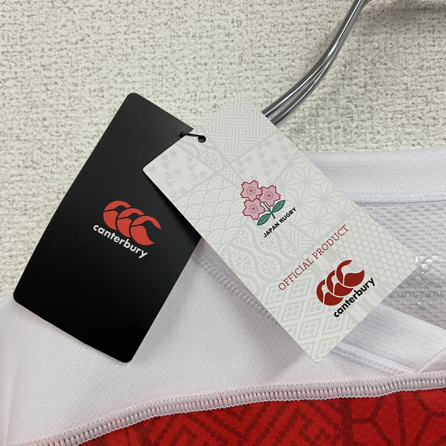 canterbury　カンタベリー　ワールドカップ日本代表　ユニフォーム　タグ付き　未使用　バイカラー　Mサイズ