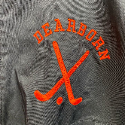古着 used　BOATHOUSE　長袖ハーフジップ刺繍ナイロンジャケット　FIELDHOCKEY　ビッグシルエット　XLサイズ
