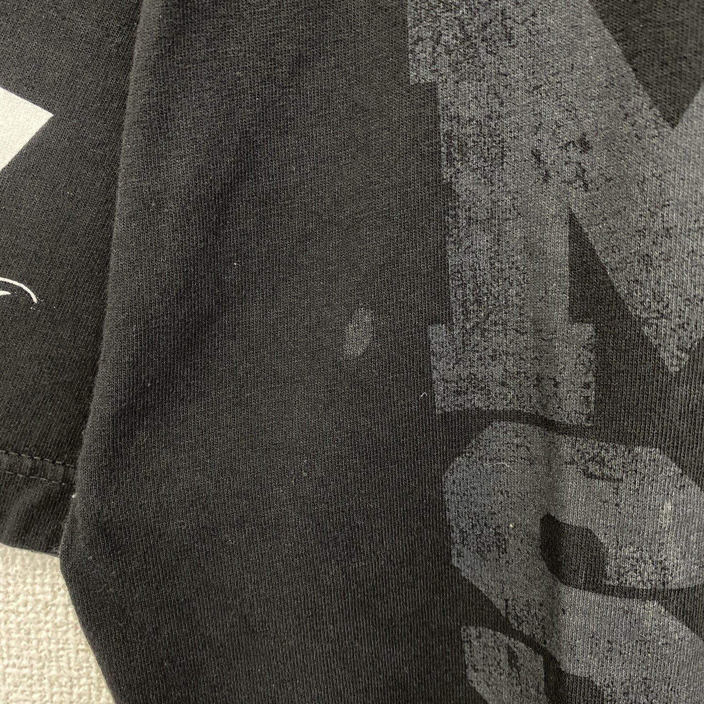 古着 used　OND　オーエヌディー　半袖プリントTシャツ　モンスターエナジー　モンエナ　クルーネック　黒　ブラック　Lサイズ