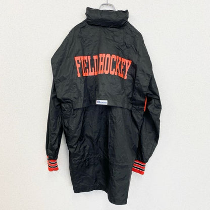 古着 used　BOATHOUSE　長袖ハーフジップ刺繍ナイロンジャケット　FIELDHOCKEY　ビッグシルエット　XLサイズ