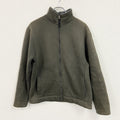 GAP　ギャップ　フルジップジャケット　チャコールグレー　カーキ　Mサイズ