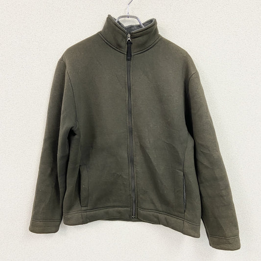 GAP　ギャップ　フルジップジャケット　チャコールグレー　カーキ　Mサイズ