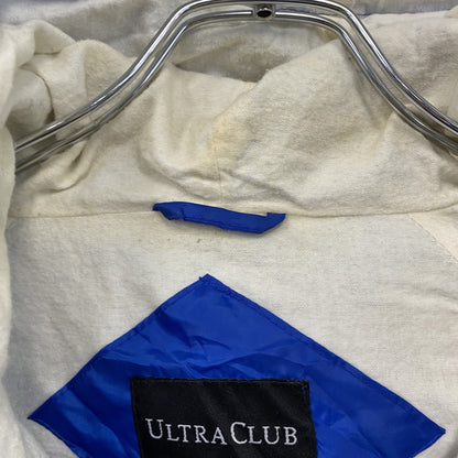 90s　ULTRACLUB　アノラックパーカー　ハーフジッププルオーバージャケット　ヴィンテージ　ブルー　Lサイズ