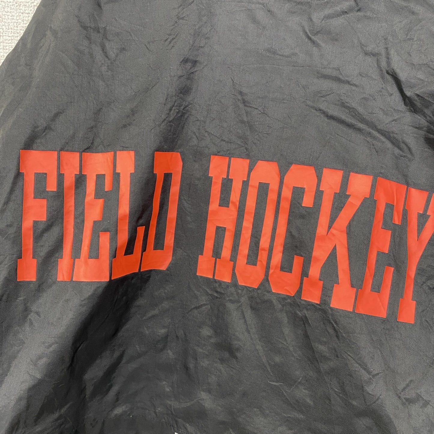 古着 used　BOATHOUSE　長袖ハーフジップ刺繍ナイロンジャケット　FIELDHOCKEY　ビッグシルエット　XLサイズ
