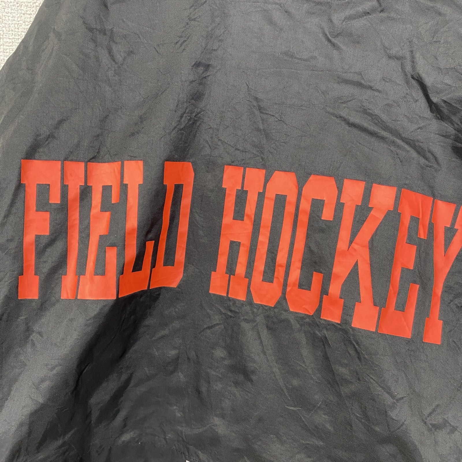 古着 used　BOATHOUSE　長袖ハーフジップ刺繍ナイロンジャケット　FIELDHOCKEY　ビッグシルエット　XLサイズ
