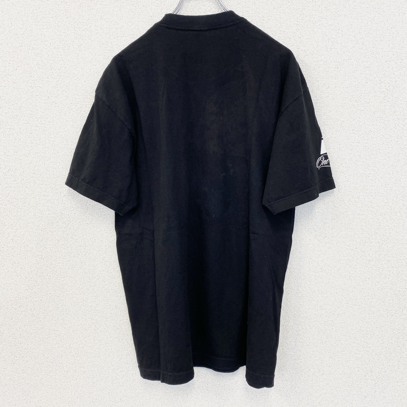 古着 used　OND　オーエヌディー　半袖プリントTシャツ　モンスターエナジー　モンエナ　クルーネック　黒　ブラック　Lサイズ