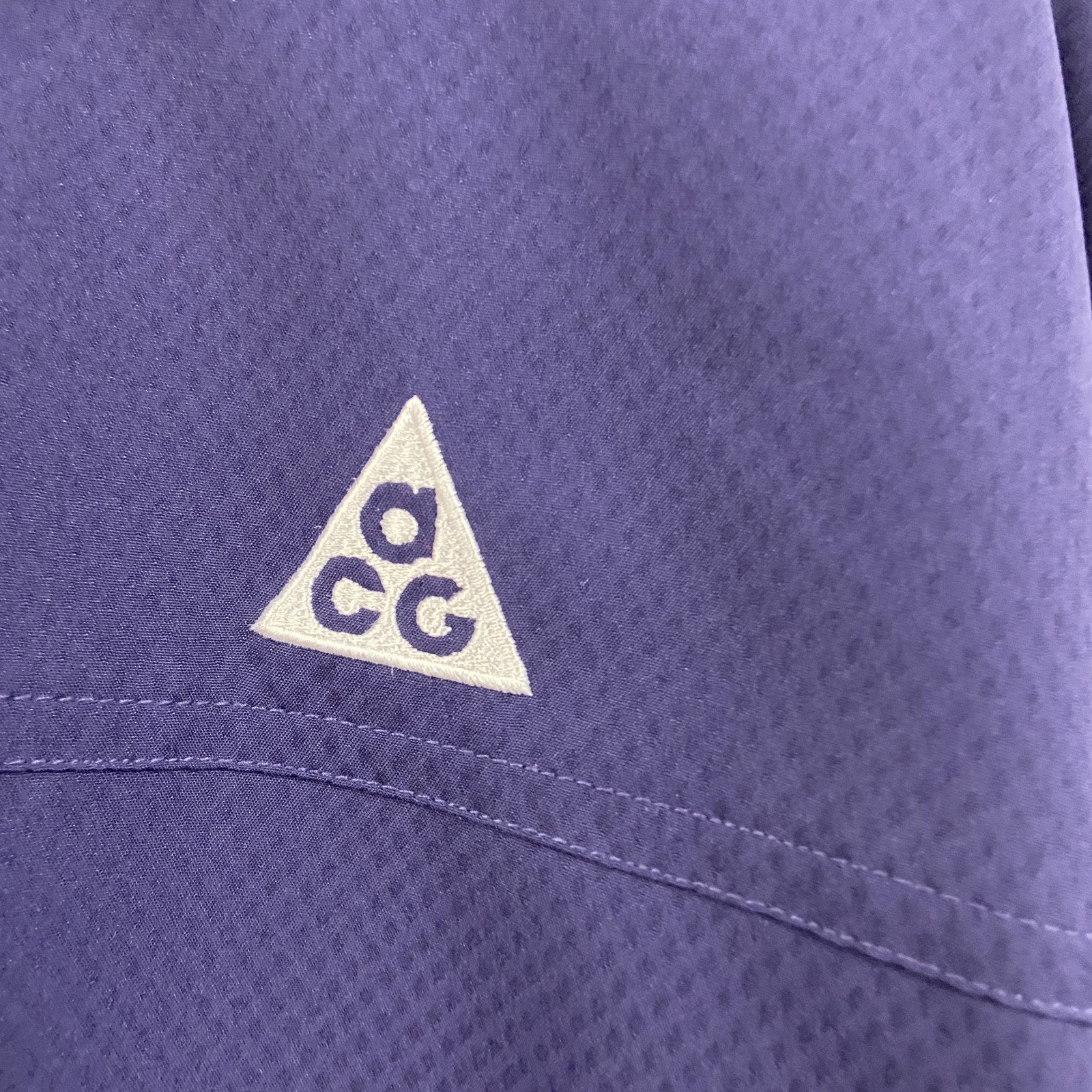 NIKE　ナイキ　ACG　長袖シャツジャケット　UV Devastation Trail　紫　パープル　Lサイズ