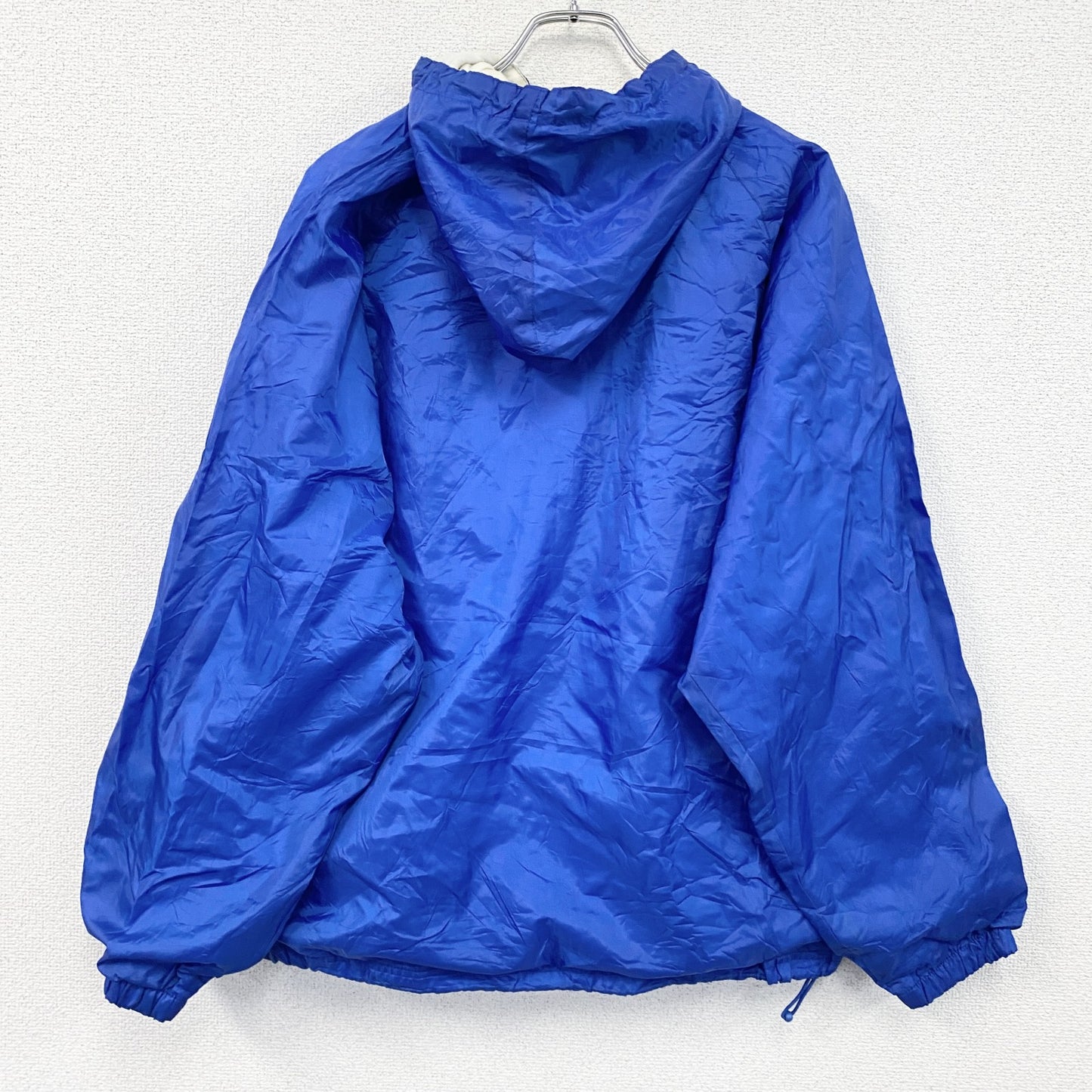 90s　ULTRACLUB　アノラックパーカー　ハーフジッププルオーバージャケット　ヴィンテージ　ブルー　Lサイズ
