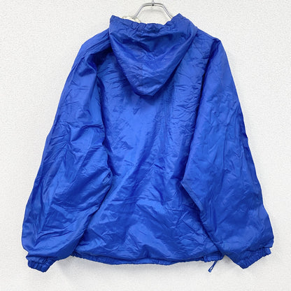 90s　ULTRACLUB　アノラックパーカー　ハーフジッププルオーバージャケット　ヴィンテージ　ブルー　Lサイズ