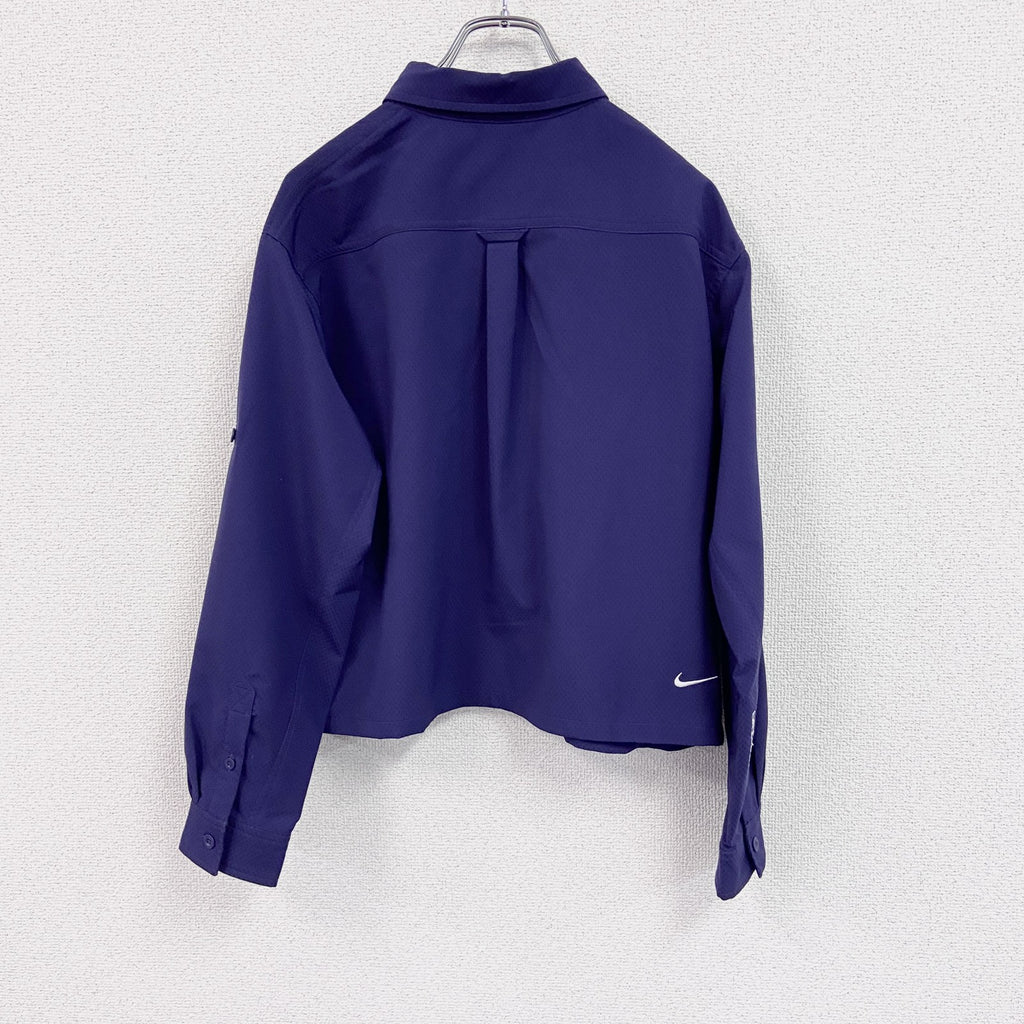 NIKE　ナイキ　ACG　長袖シャツジャケット　UV Devastation Trail　紫　パープル　Lサイズ