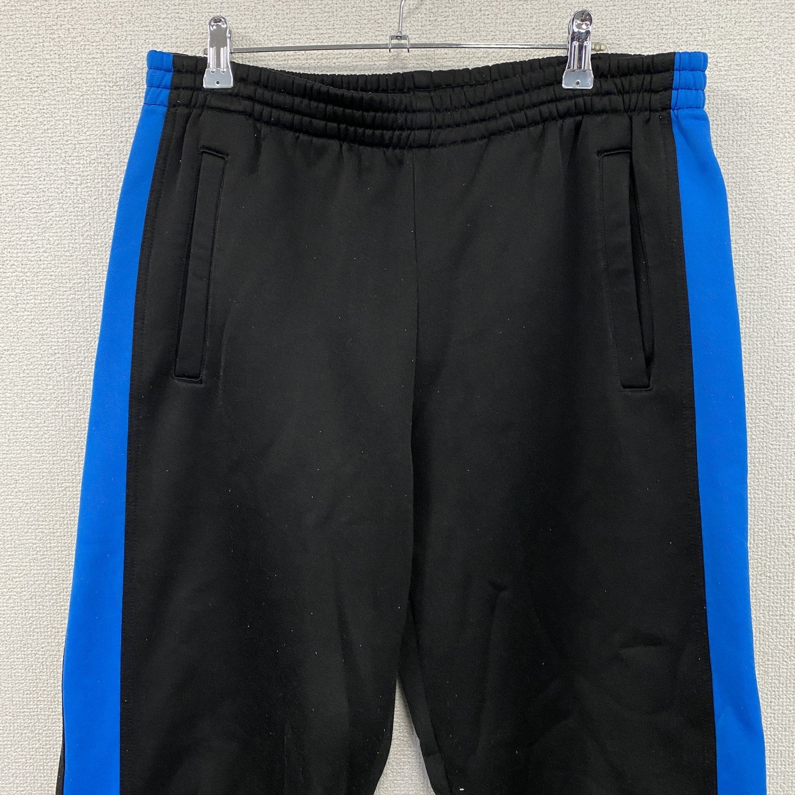 ～00s　NIKE　ナイキ　アンドレアガシ　トラックパンツ　ジャージパンツ　ヴィンテージ　ブラック　ブルー　XLサイズ