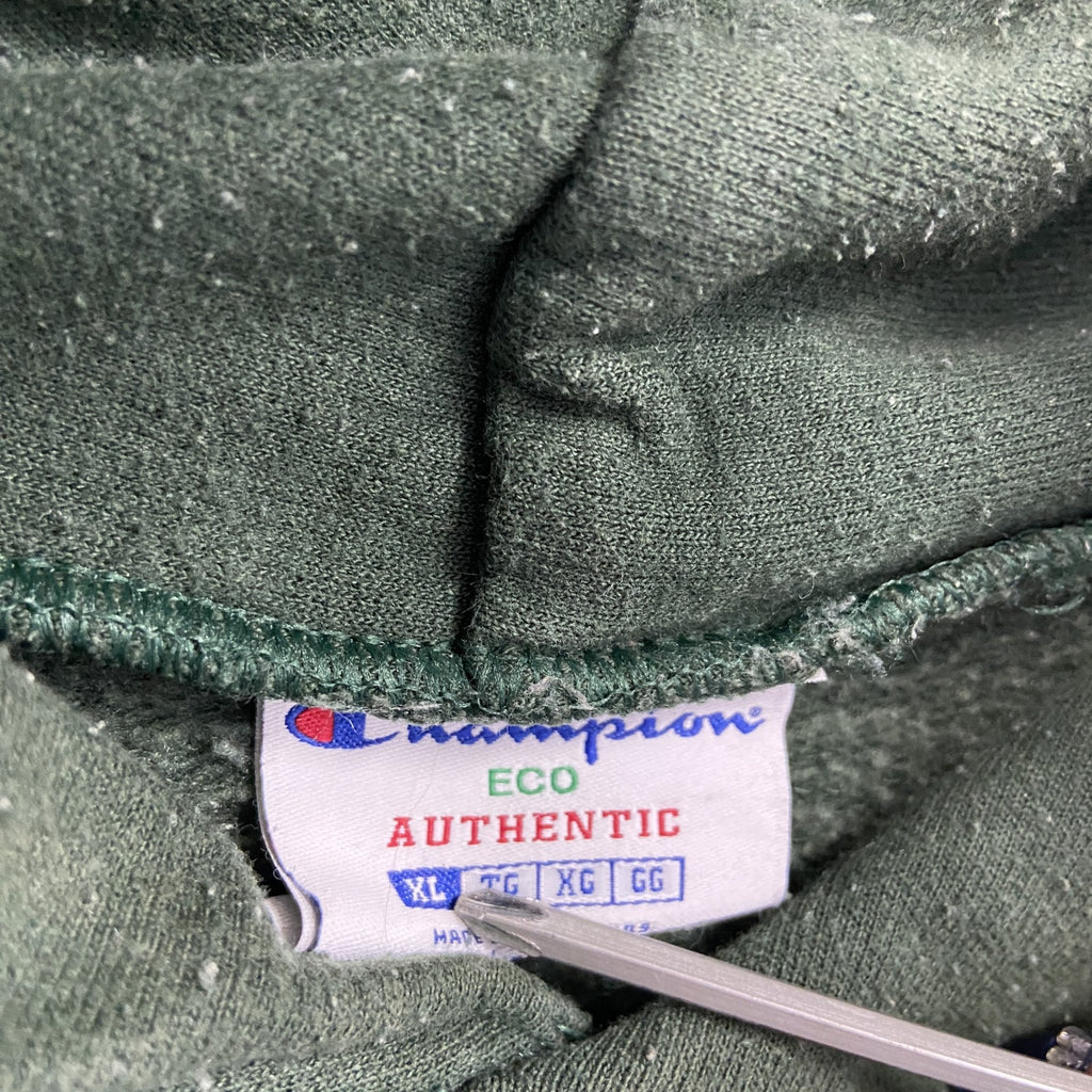 Champion　チャンピオン　スウェットパーカー/フーディー　緑　グリーン　XLサイズ
