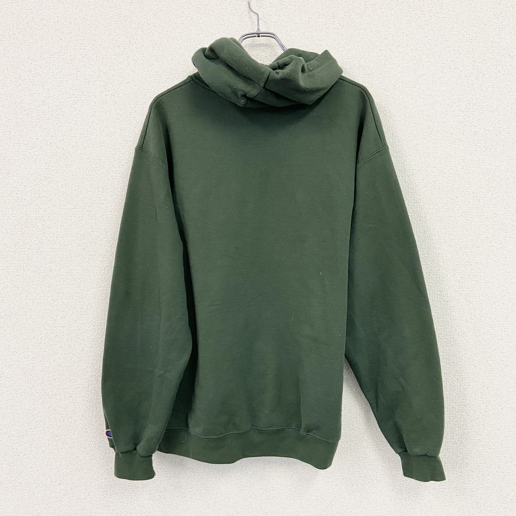 Champion　チャンピオン　スウェットパーカー/フーディー　緑　グリーン　XLサイズ