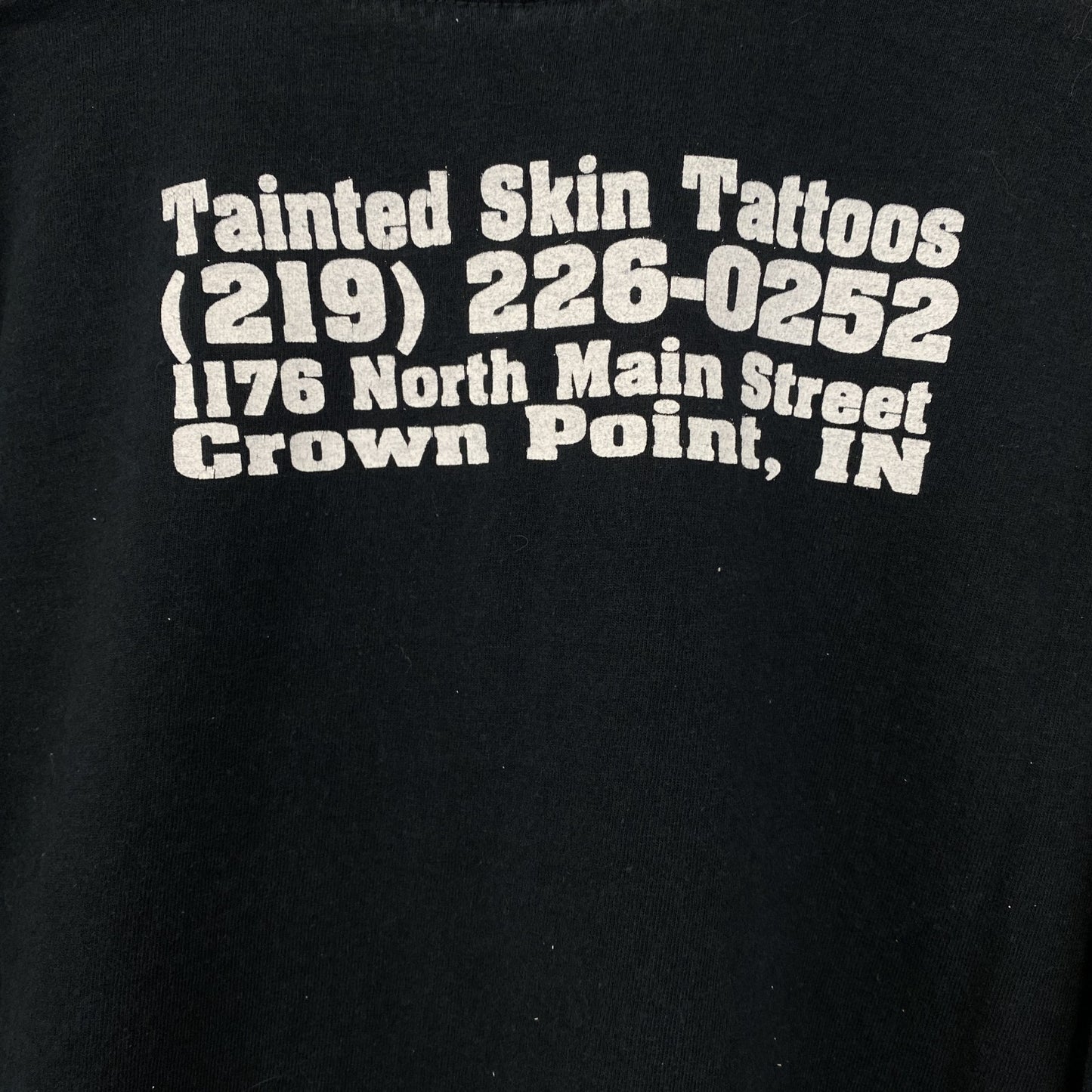 古着 used　GILDAN ギルダン　半袖プリントTシャツ　ビッグT　カジュアルデザイン　クルーネック　黒　レトロ　XLサイズ