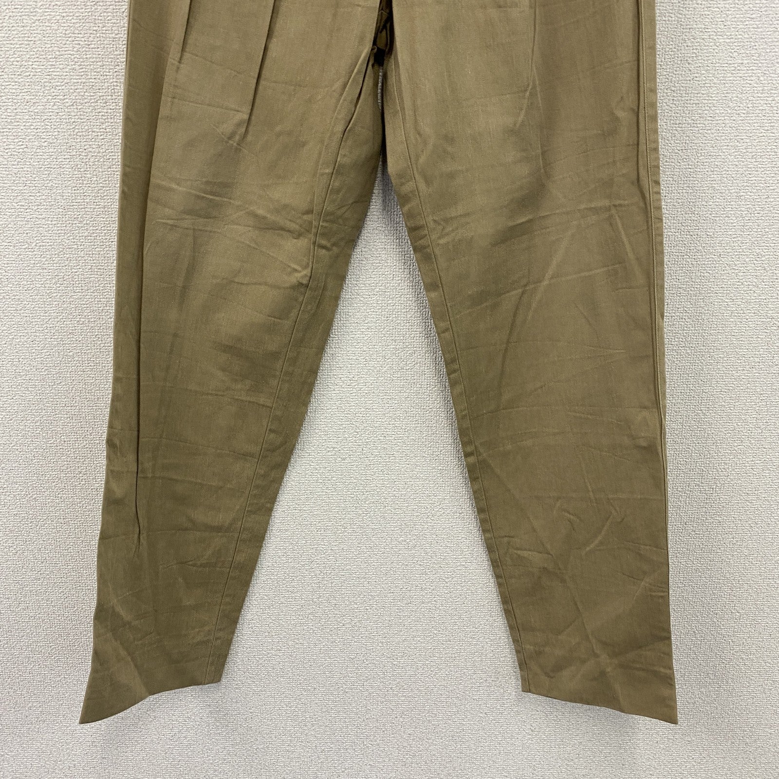 00s　NIKE GOLF　ナイキ ゴルフ　スラックス　チノパンツ　ヴィンテージ　タック入り　ベージュ　30サイズ
