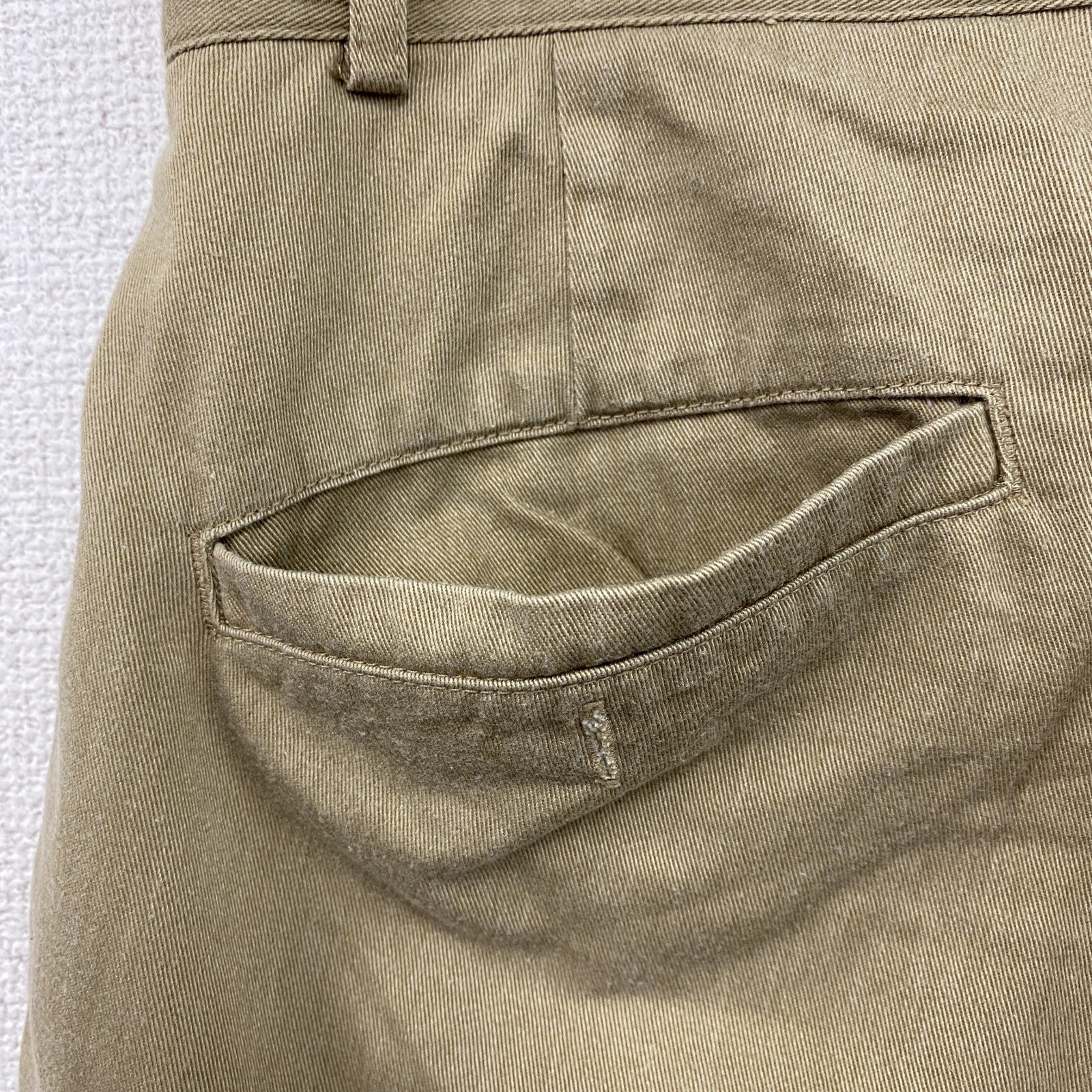00s　NIKE GOLF　ナイキ ゴルフ　スラックス　チノパンツ　ヴィンテージ　タック入り　ベージュ　30サイズ