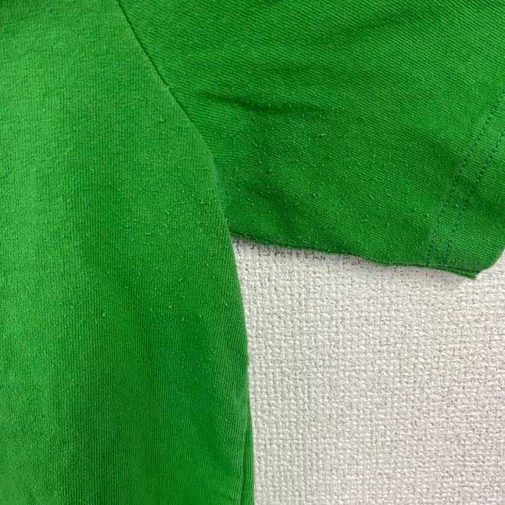 Apple　アップル　半袖プリントTシャツ　企業T　緑　グリーン　XLサイズ