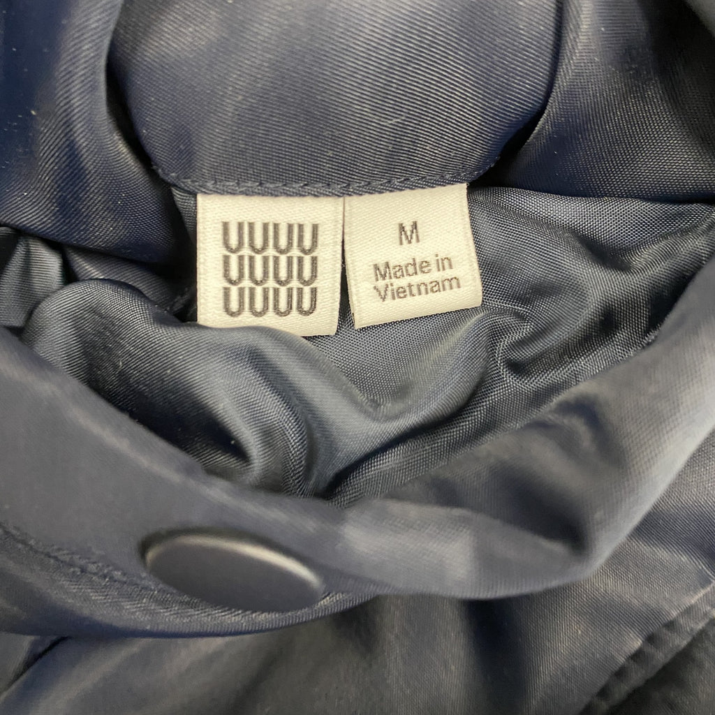 UNIQLO　ユニクロ　リバーシブルフルジップブルゾン/MA-1　中綿入り　比翼仕立て　カーキ　紺　ネイビー　Mサイズ
