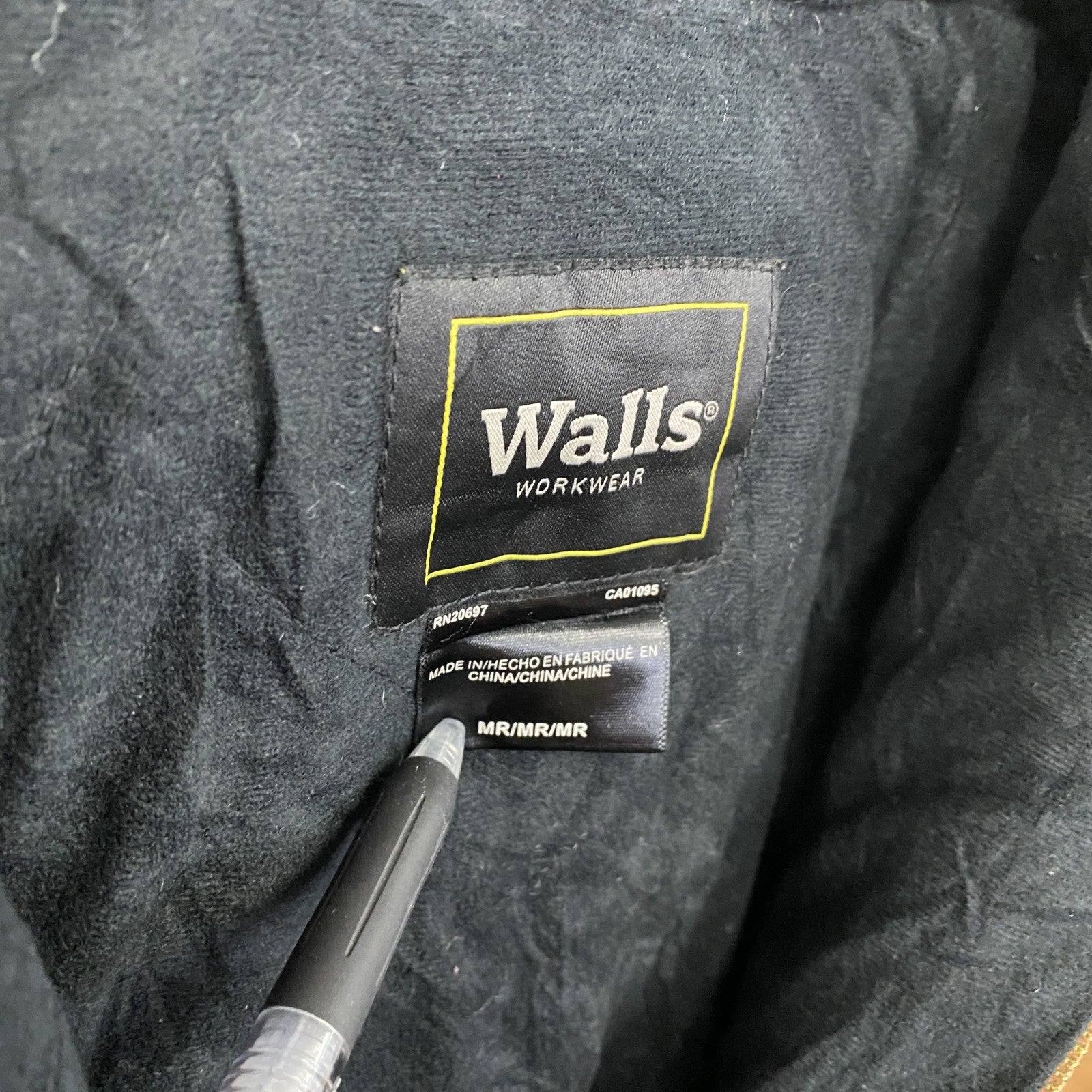 Walls　フルジップダックパーカー　アクティブジャケットタイプ　キャメル　MRサイズ