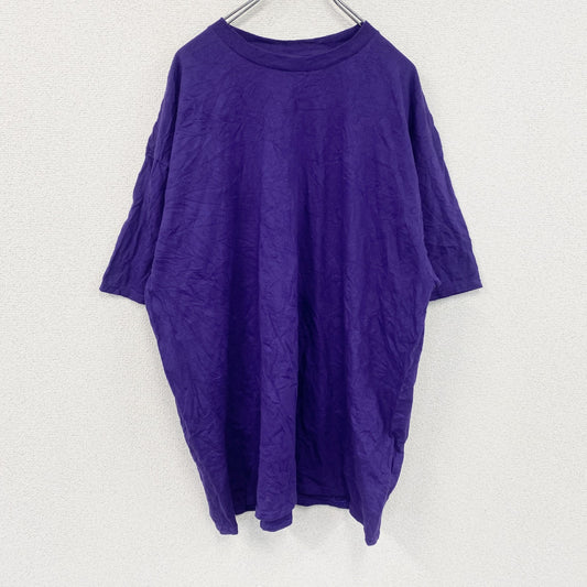 GILDAN　ギルダン　半袖プリントTシャツ　紫　パープル　2XLサイズ