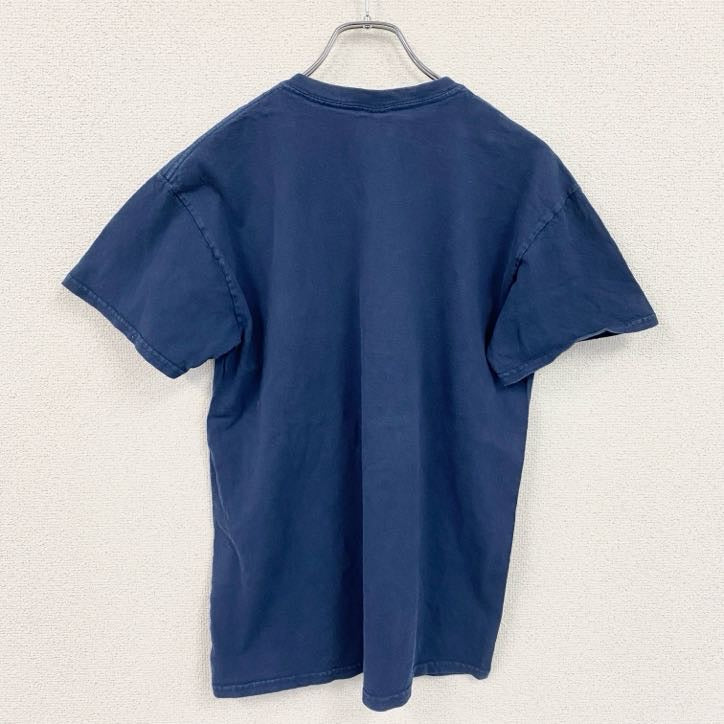 GILDAN　FedEx　フェデックス　半袖プリントTシャツ　企業T　紺　ネイビー　Mサイズ