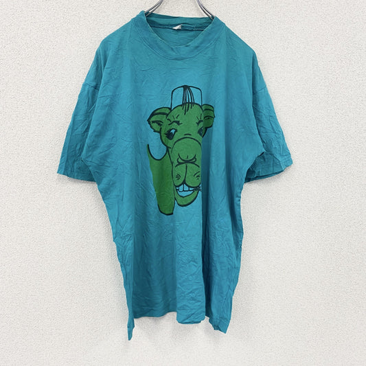 GRATEEFUL TEE　半袖プリントTシャツ　水色　ライトブルー