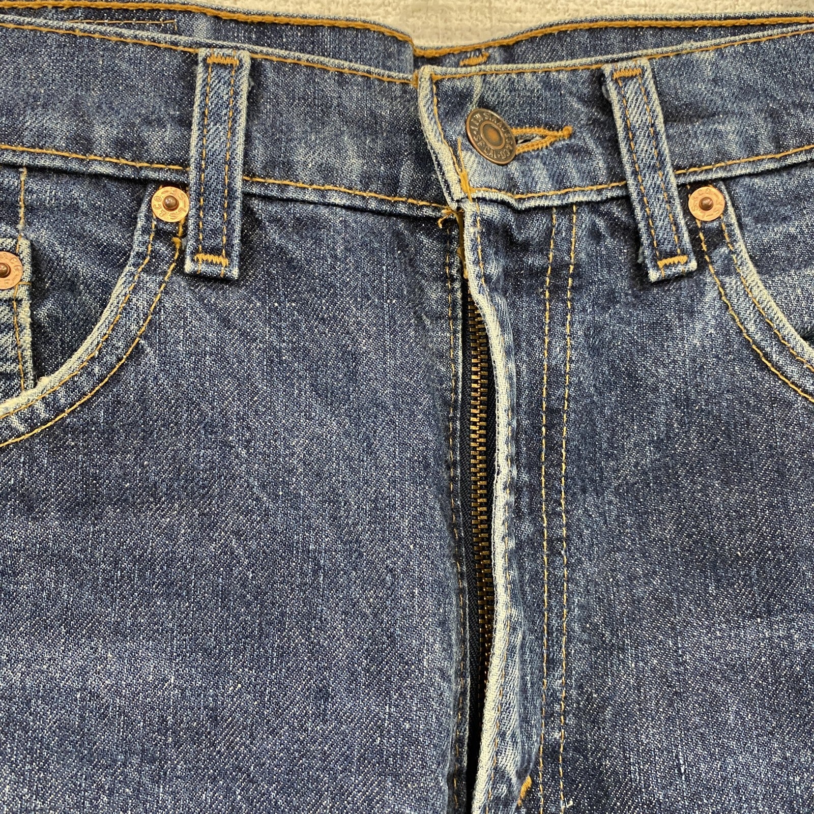 Levi's　リーバイス　509-0217　デニムパンツ/ジーンズ　ジップフライ　縦落ち　インディゴ　W32サイズ　