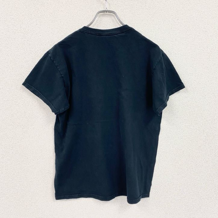 Brauad　2PAC　半袖プリントTシャツ　人物T　ラップT　ヒップホップ　黒　ブラック