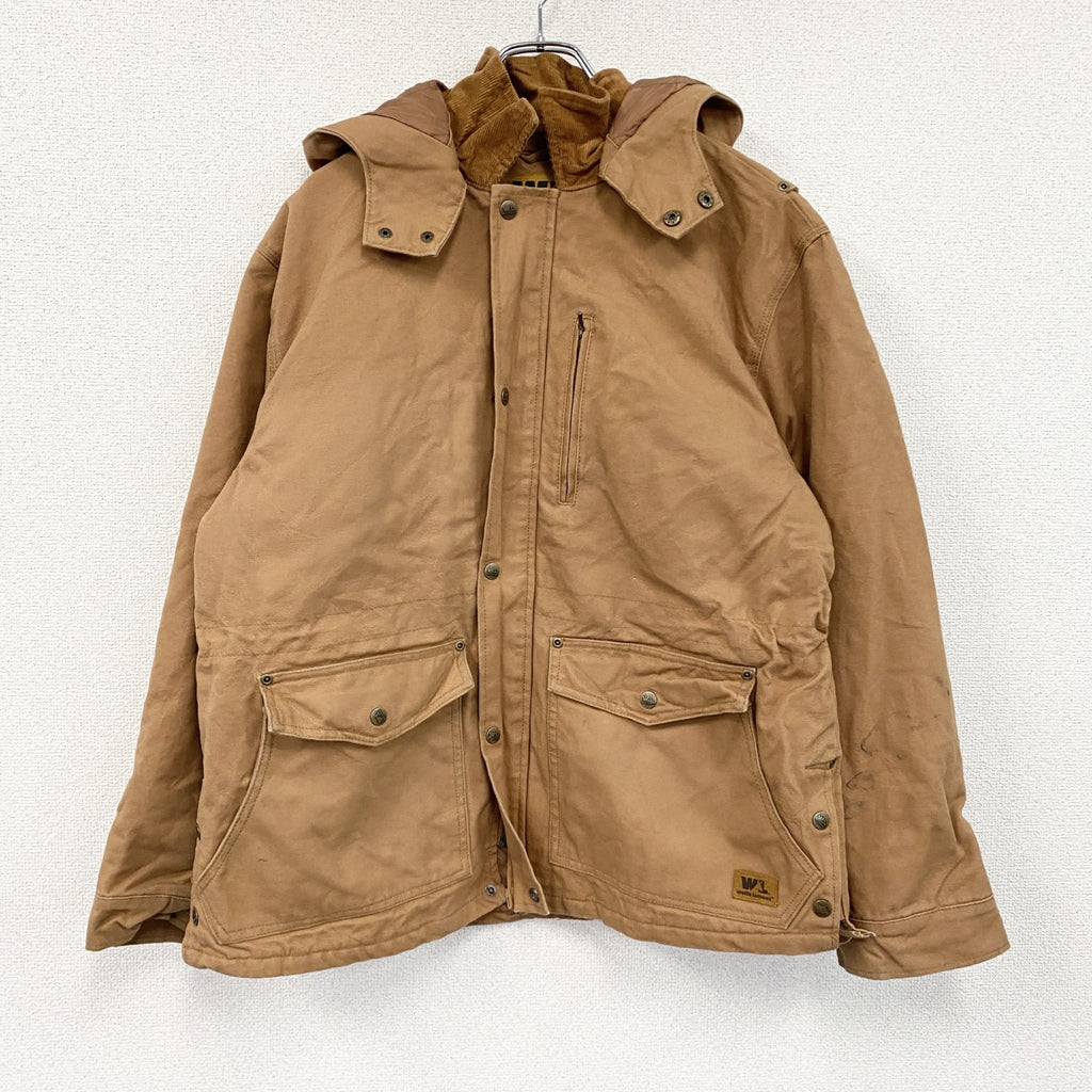 Wells lamont　ウェルズラモント　フルジップダックジャケット　キャメル　Mサイズ