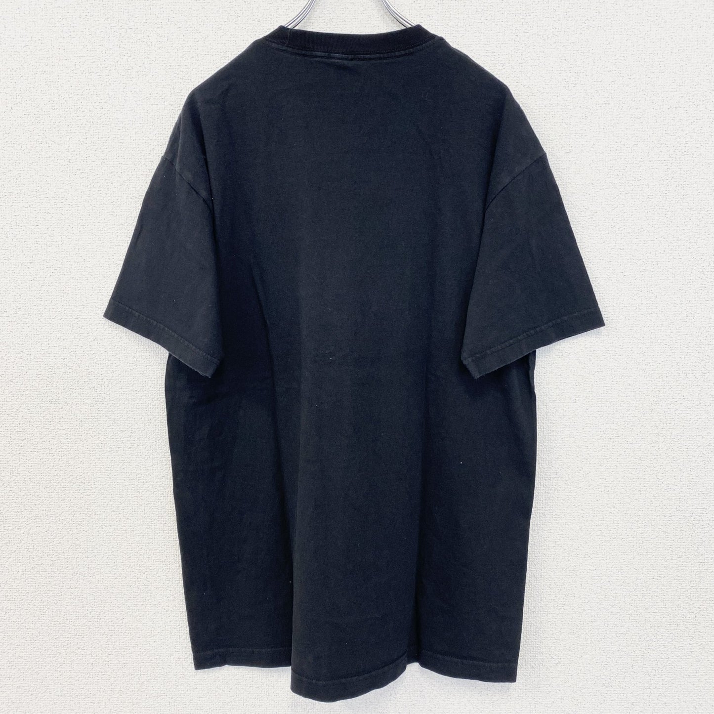 古着 used　ノーブランド　半袖プリントTシャツ　アメリカ　NEW MEXICO　カジュアル　クルーネック　黒　レトロ　Lサイズ
