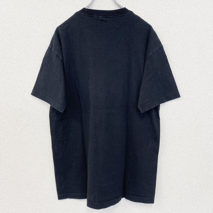 古着 used　ノーブランド　半袖プリントTシャツ　アメリカ　NEW MEXICO　カジュアル　クルーネック　黒　レトロ　Lサイズ